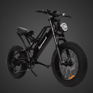 SM26 All Black E-Bike – 750 W / 48 V (15 Ah)