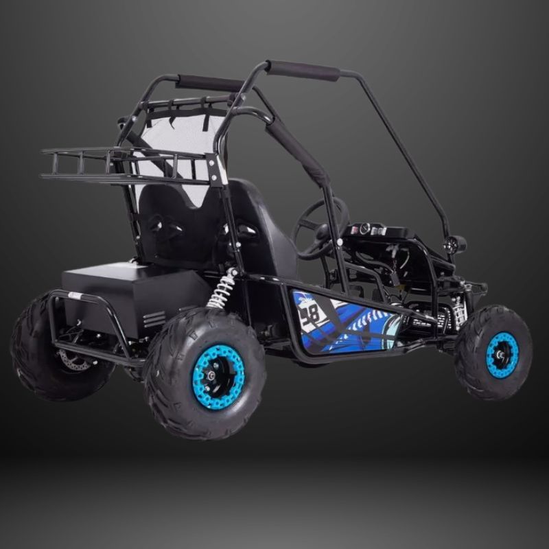 60V 2000W Twin Seater Electric Go Kart Full Suspension - Image 4
