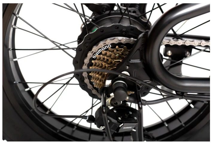 SM26 All Black E-Bike – 750 W / 48 V (15 Ah) - Image 7